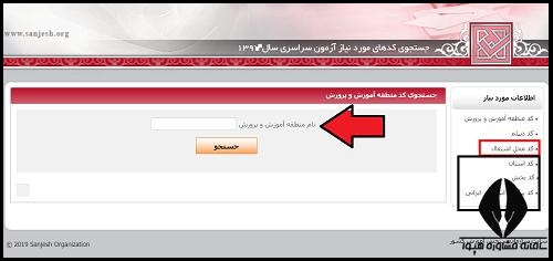 کد منطقه تحصیلی ۱۴۰۲